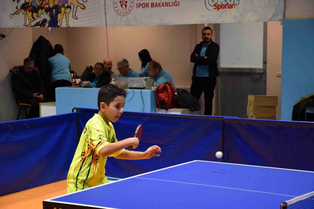 Masa Tenisi İl Birinciliği Sonuçlandı
