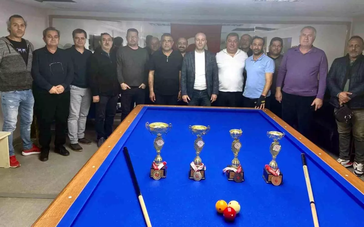 Muğla\'da Bilardo İl Birinciliği Yapıldı