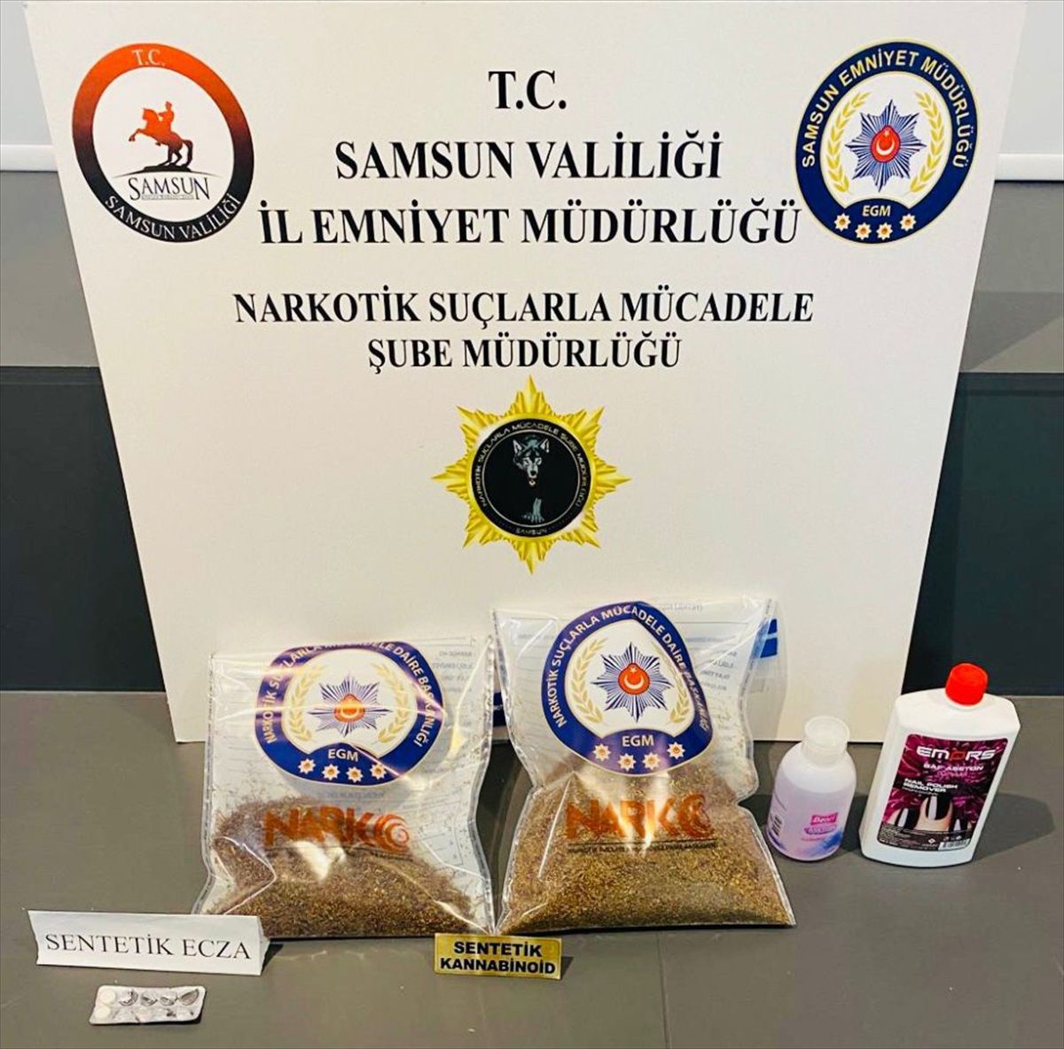 Samsun\'da Uyuşturucu Operasyonu
