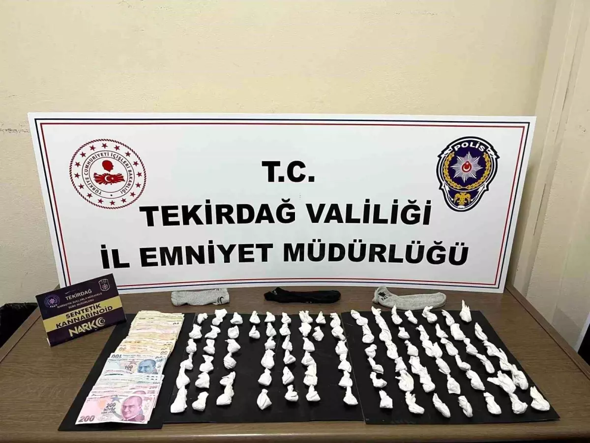 Tekirdağ\'da Narkotik Operasyonu: 9 Tutuklama