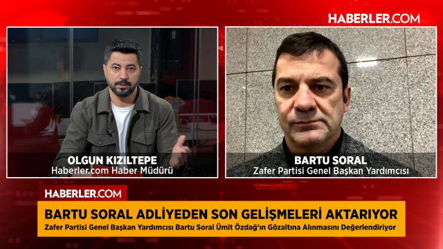 Zafer Partisi Genel Başkan Yardımcısı Bartu Soral, Ümit Özdağ'ın gözaltı sürecini anlattı