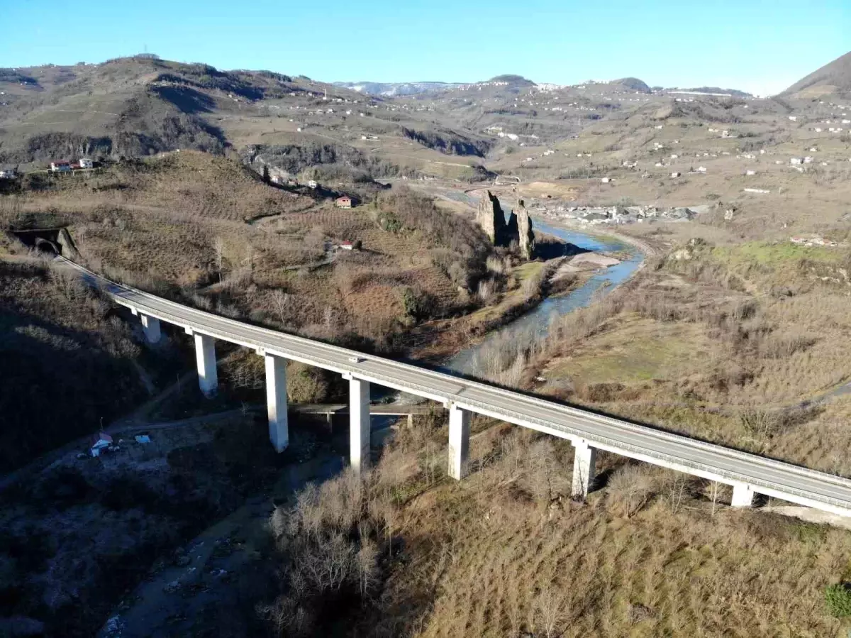 Karadeniz-Akdeniz Yolu\'nun Ordu Etabı Tamamlandı