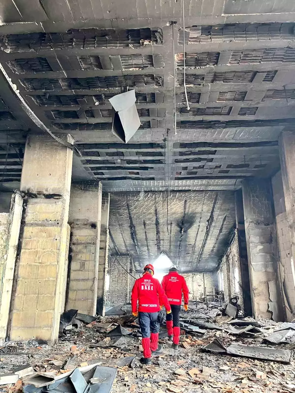 Bolu\'da Yangın Merdiveni Tartışma Yarattı