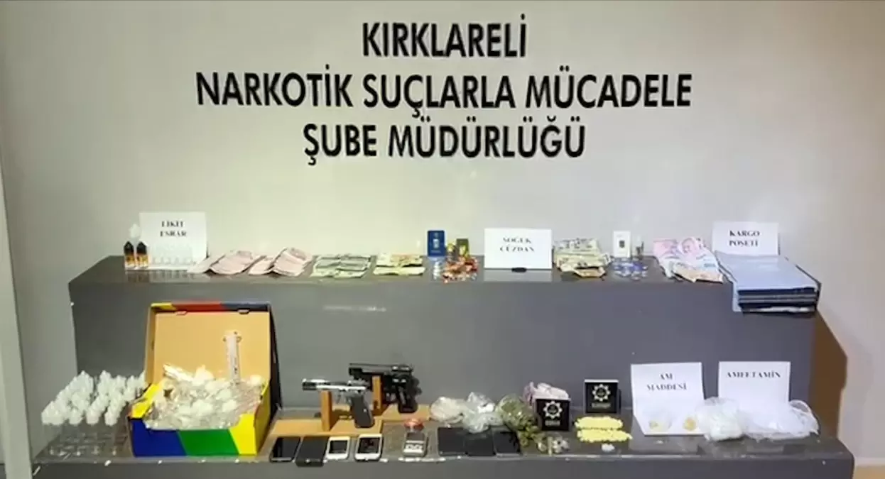 Kırklareli Merkezli Uyuşturucu Operasyonunda 30 Şüpheli Tutuklandı