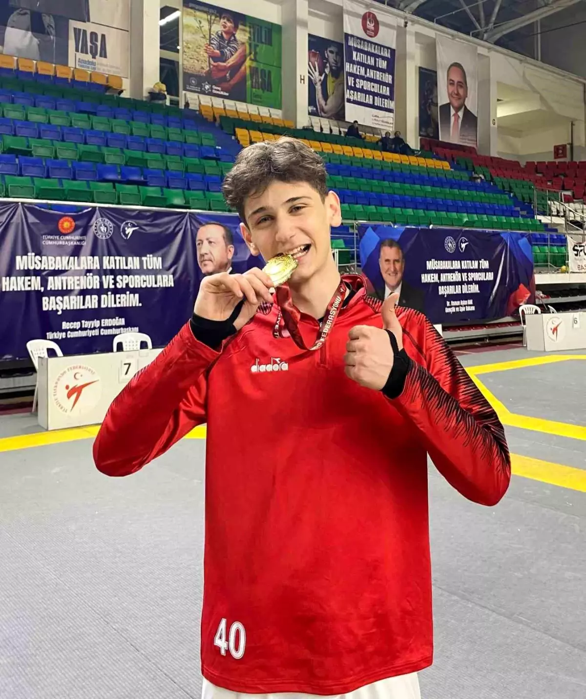 Hamza Uzun, Gençler Türkiye Taekwondo Şampiyonu Oldu