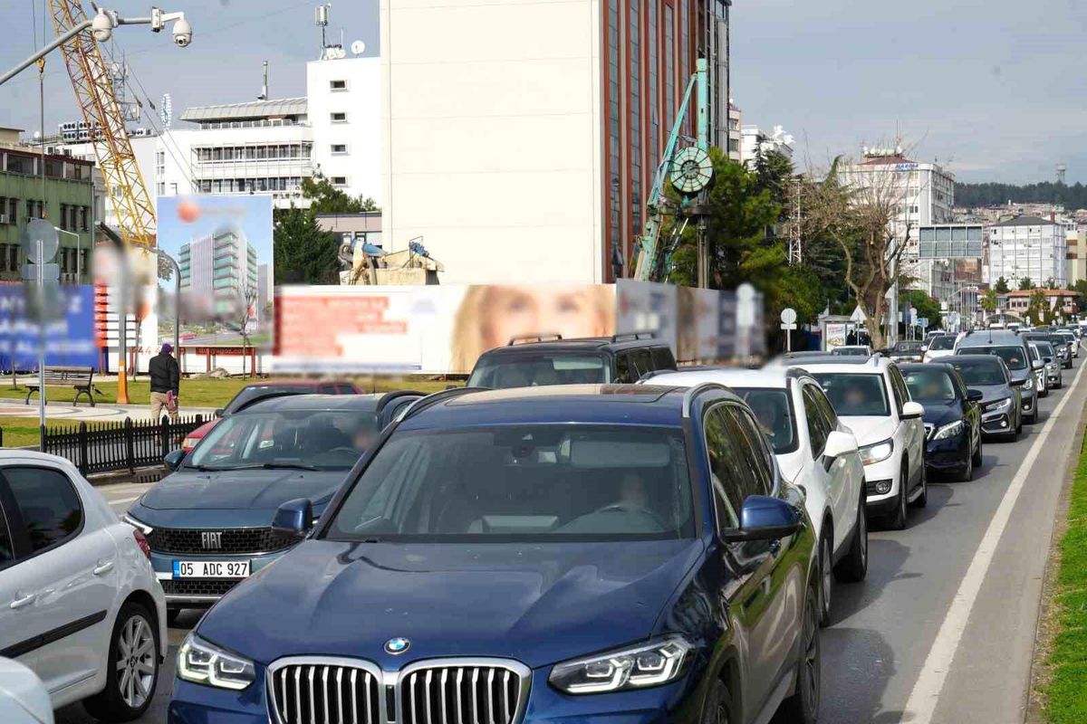 Samsun\'da 497 bin motorlu taşıt kaydı