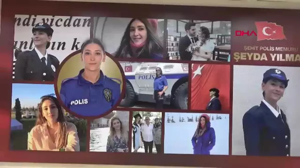 Şehit Şeyda Yılmaz\'ın ismi, polislik sınavına girdiği salona verildi