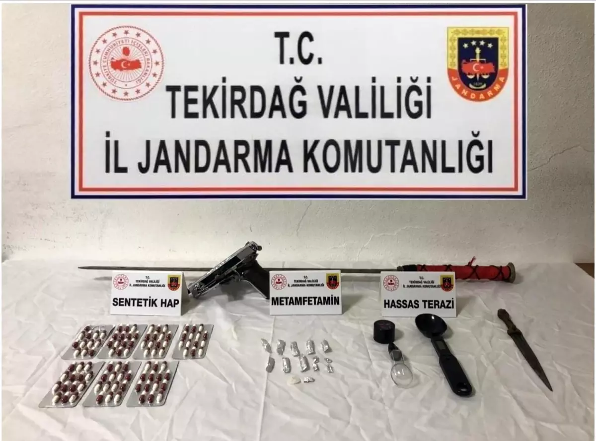 Tekirdağ\'da Uyuşturucu Operasyonu