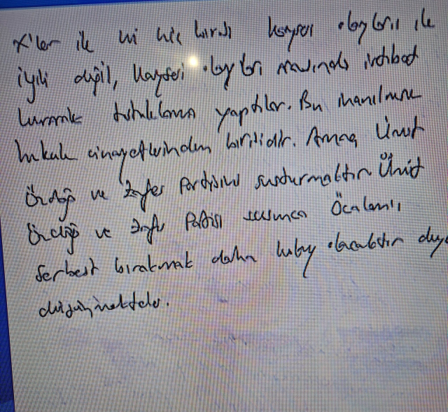 Zafer Partisi Lideri Ümit Özdağ, Cezaevinden Mektup Gönderdi