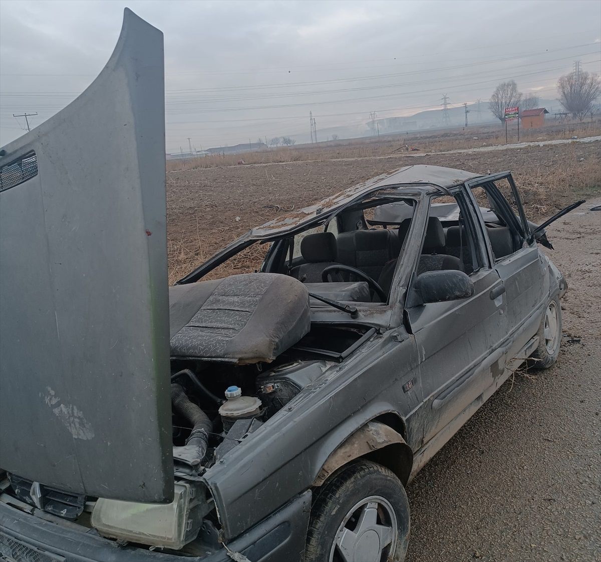 Afyonkarahisar\'da Trafik Kazası: 5 Yaralı