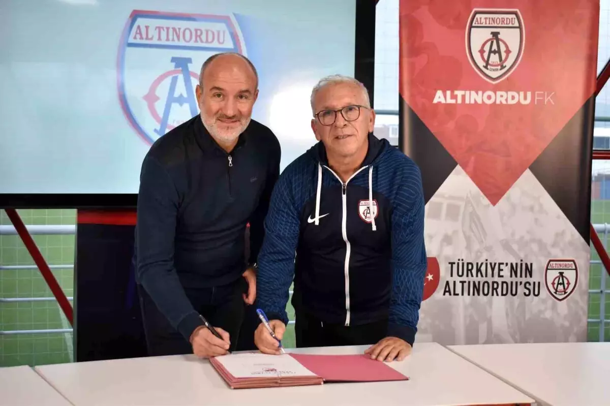 Altınordu, Ersan Parlatan ile Anlaştı