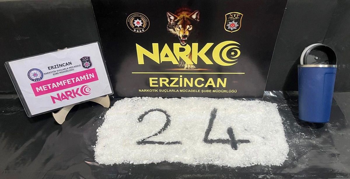 Erzincan\'da Uyuşturucu Operasyonu: 2 Gözaltı