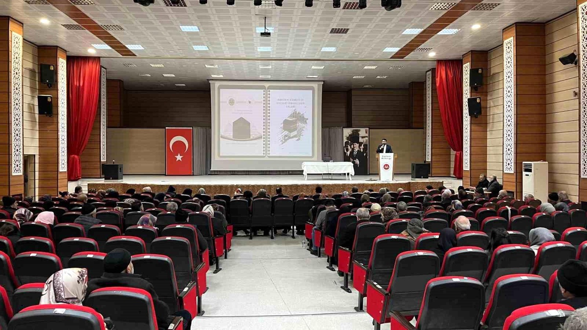 Erzincan\'da Umre Eğitim Seminerleri Düzenlendi