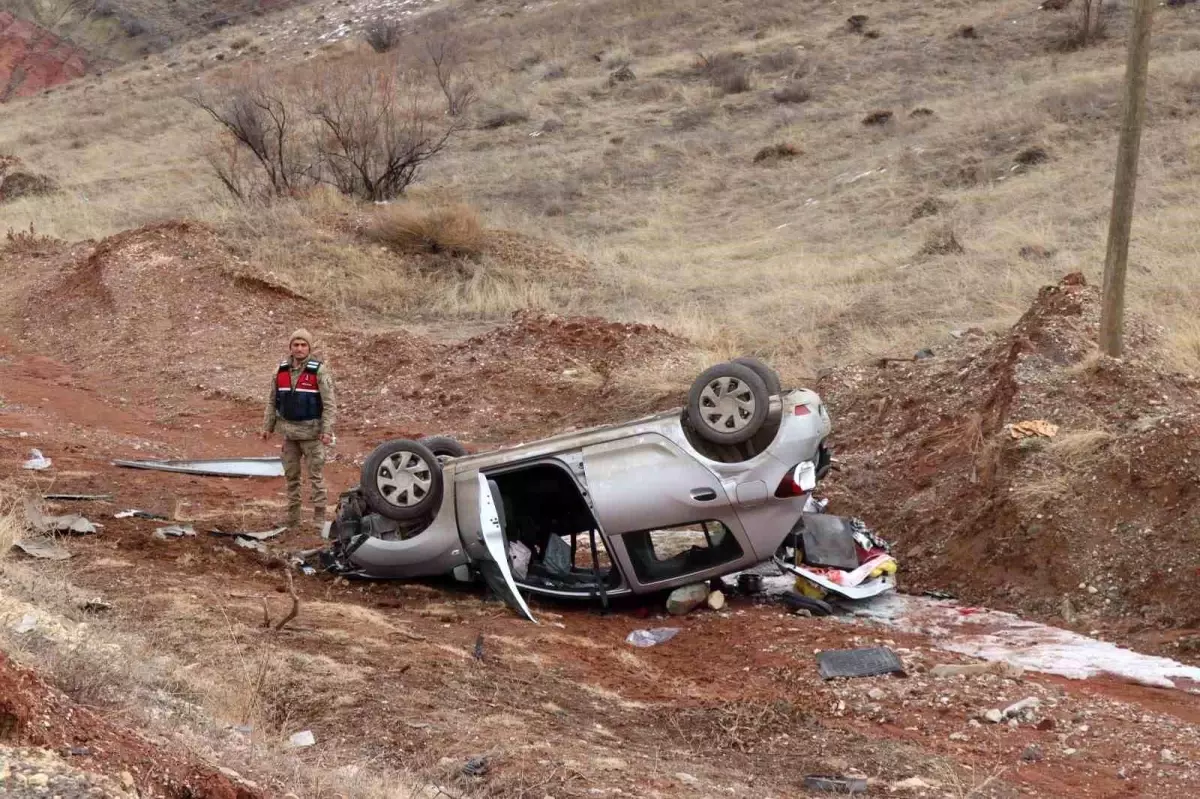 Erzurum\'da Trafik Kazası: İki Yaralı