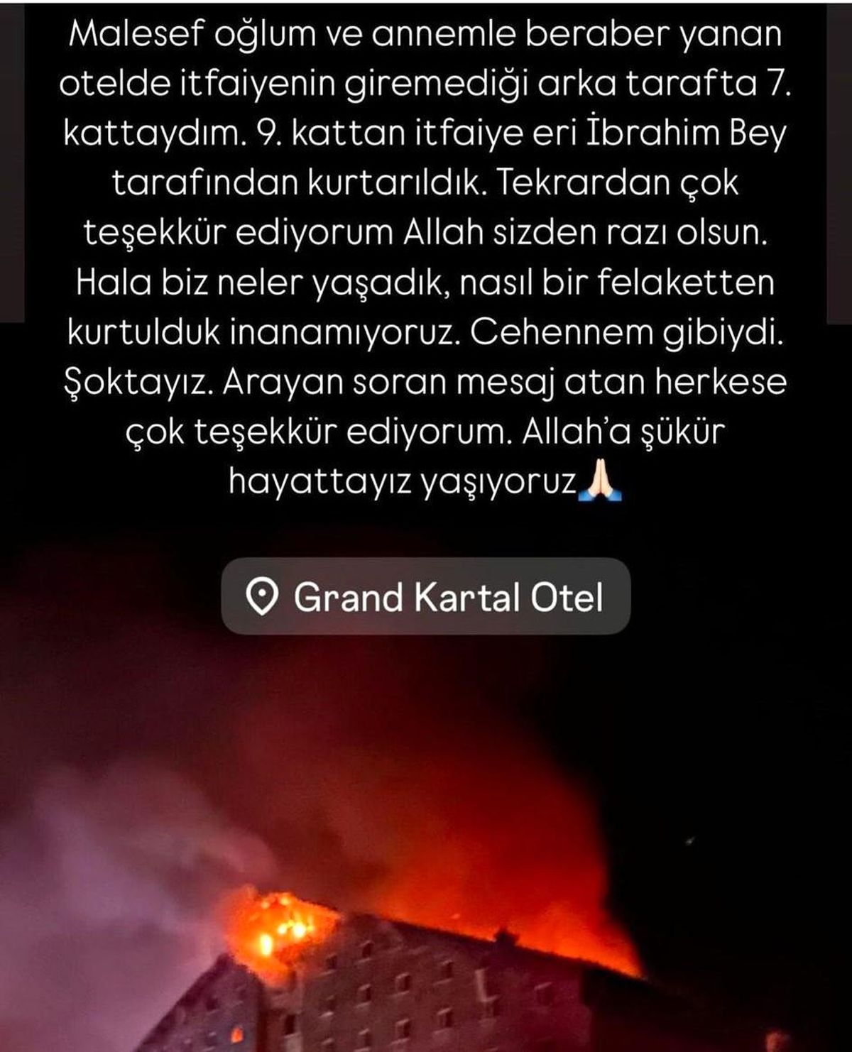 Kartalkaya\'daki Yangın Faciası: Kurtulan Begüm\'ün Hikayesi