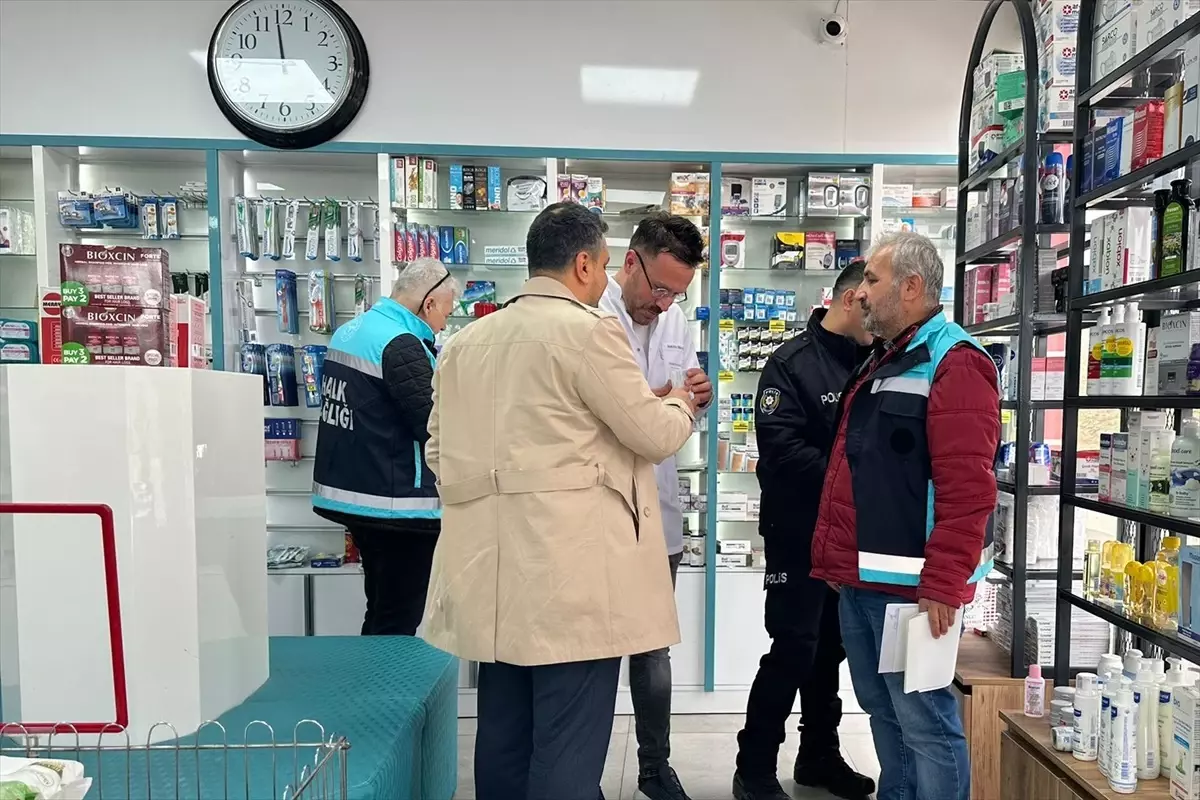 Havza\'da Kaçak İlaç Denetimi