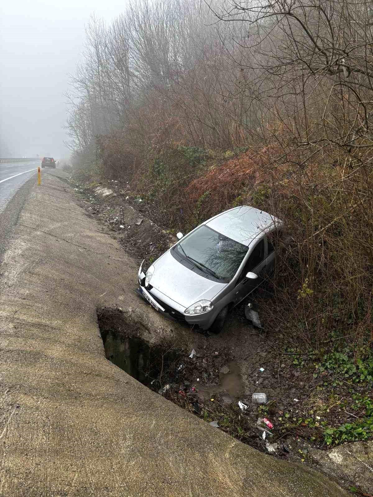 Zonguldak\'ta otomobil kanala düştü