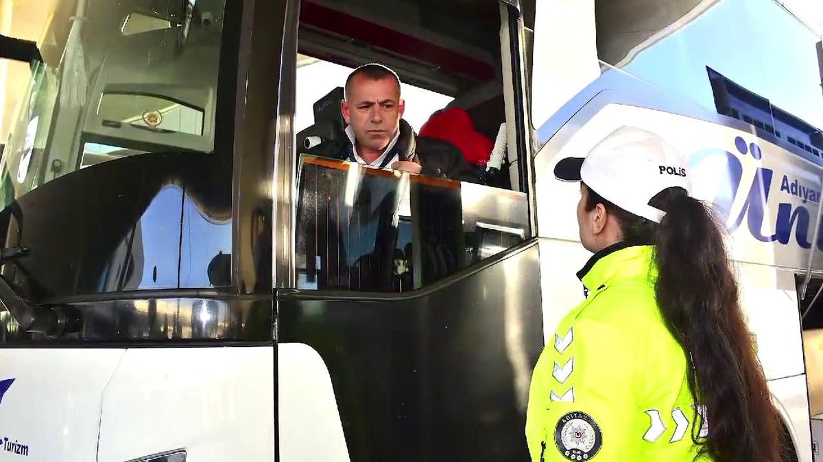 Adıyaman\'da Trafik Denetimi