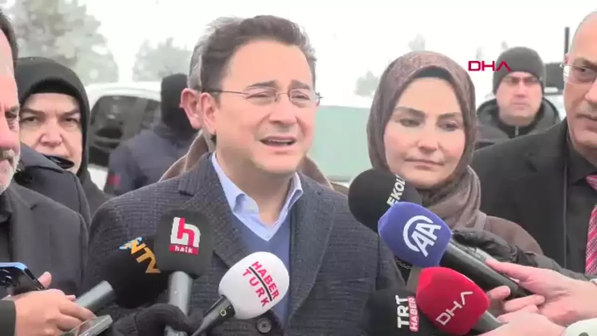 DEVA Partisi Genel Başkanı Ali Babacan\'dan Grand Kartal Otel Yangınına İlişkin Açıklamalar