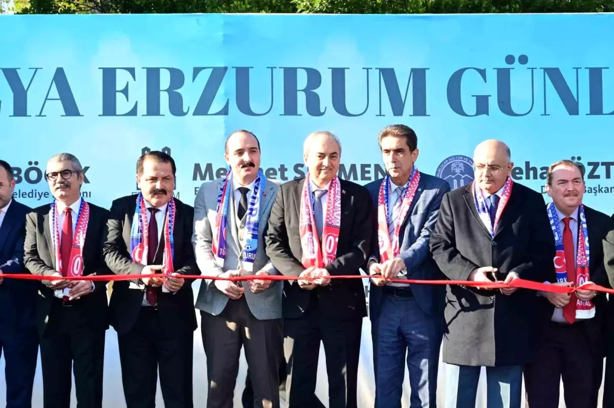 Kepez Belediye Başkanı Kocagöz, Antalya Erzurum Günleri\'nde Erzurum\'un Kültürel Zenginliklerini Tanıttı