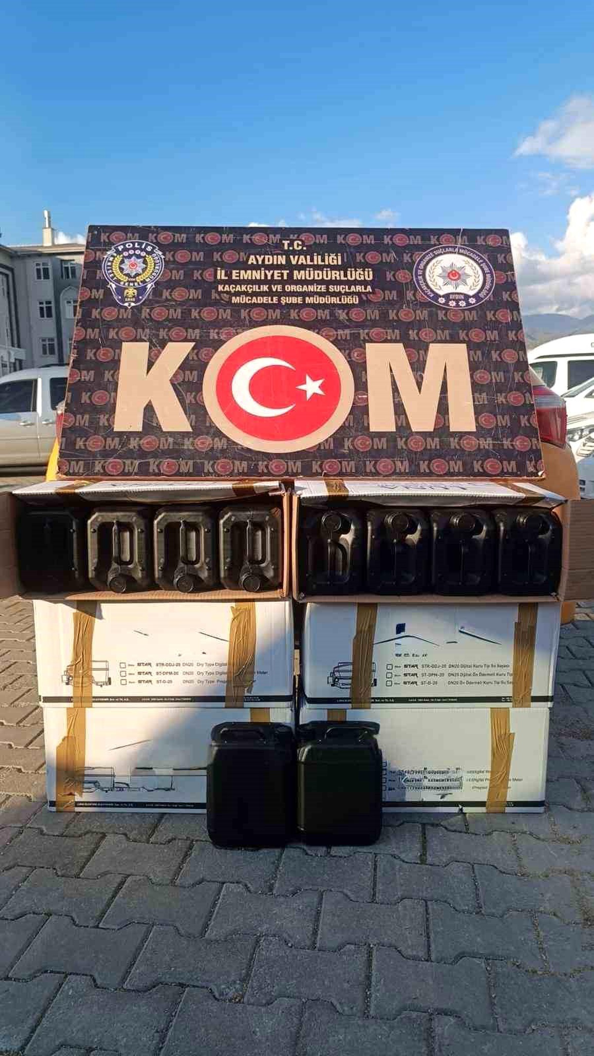 Aydın\'da 130 Litre Etil Alkol Ele Geçirildi
