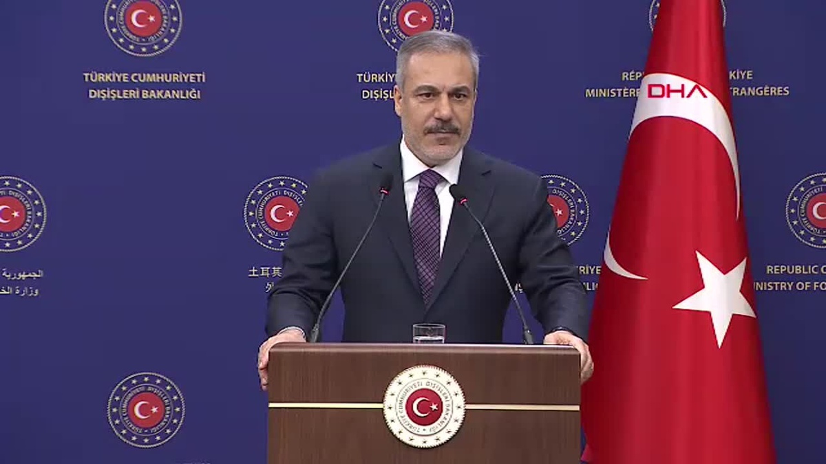 Bakan Fidan ile Avrupa Birliği Dış İlişkiler ve Güvenlik Politikası Yüksek Temsilcisi Kaja Kallas, ortak basın açıklaması yaptı