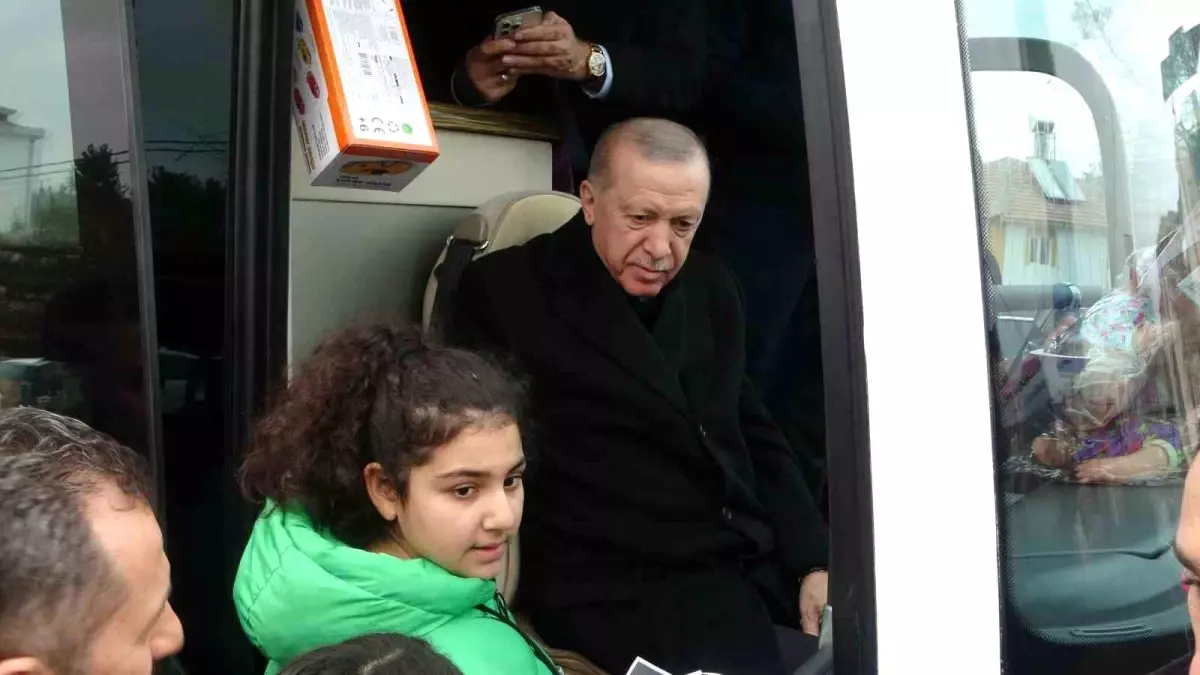 Cumhurbaşkanı Erdoğan\'a Malatya\'da sevgi seli