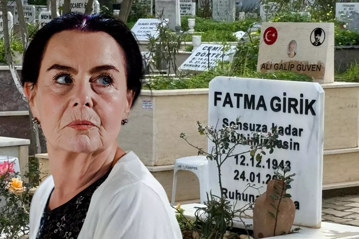 Türk sinemasının usta ismi Fatma Girik, mezarı başında anıldı