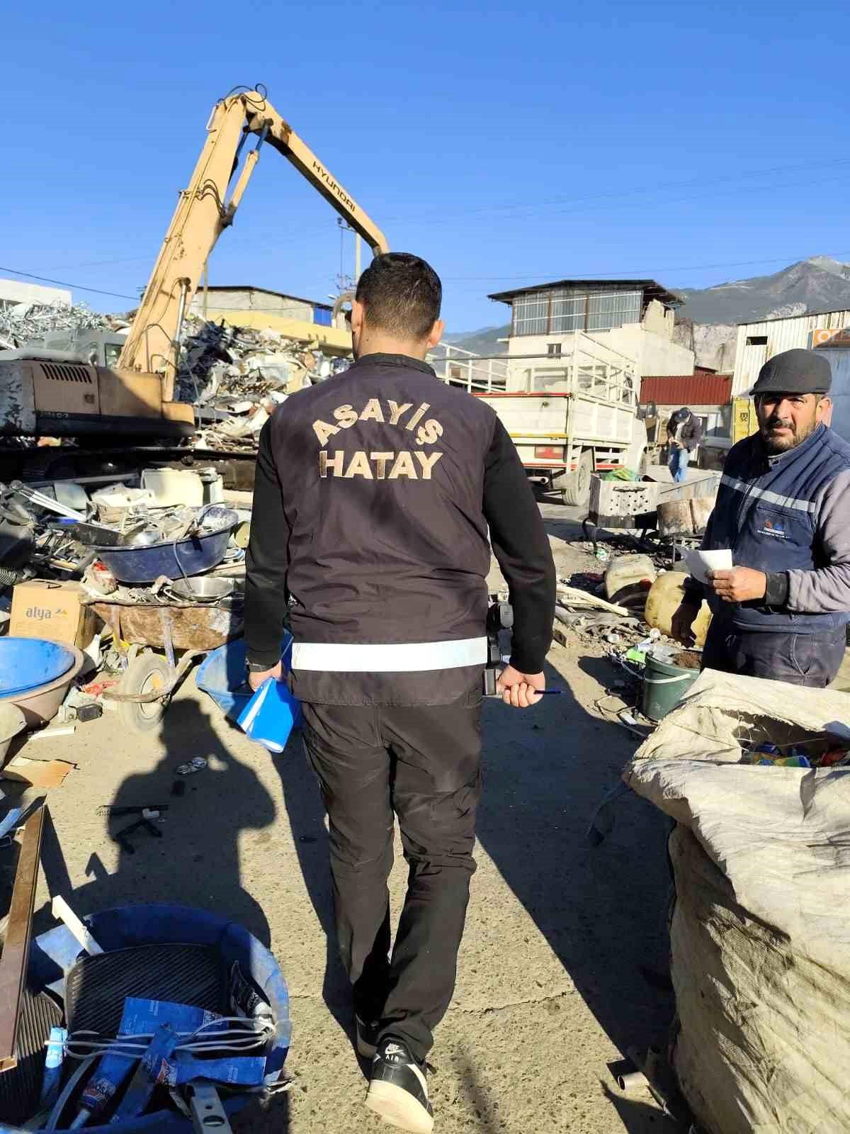 İskenderun\'da Hurdacılara Denetim