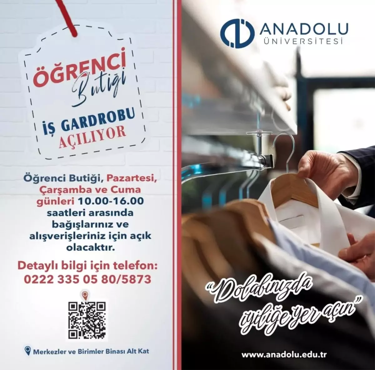 Anadolu Üniversitesi\'nden İş Gardırobu Uygulaması