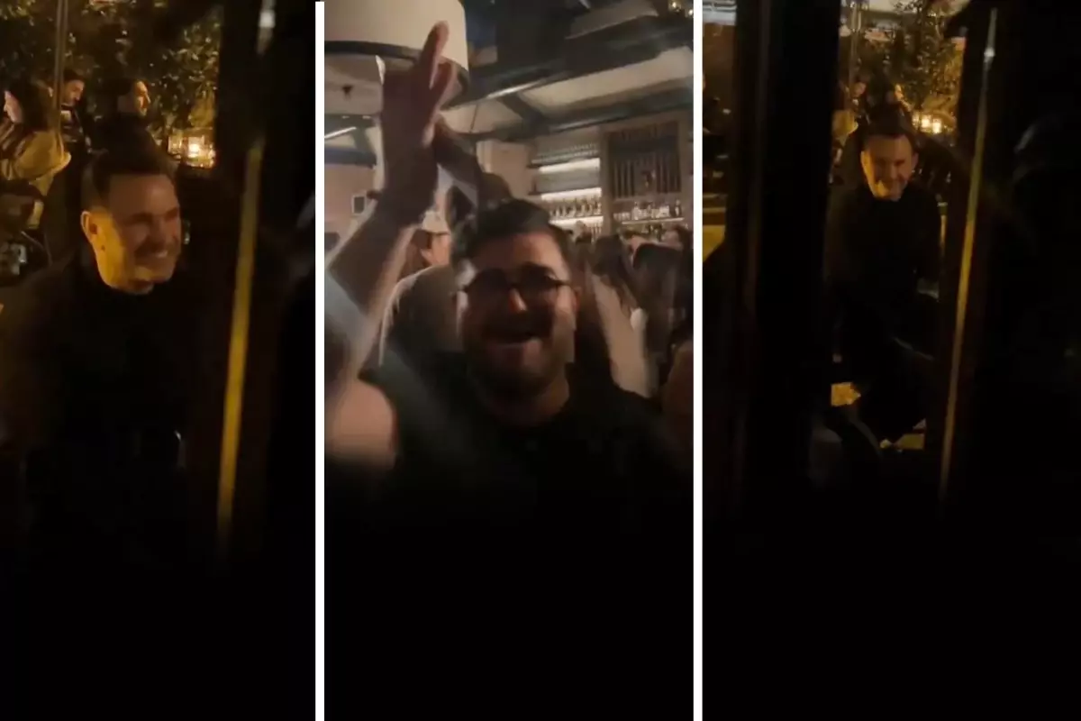 Okan Buruk\'a eğlence mekanında büyük şok! Fener taraftarının tezahüratına verdiği tepki bomba