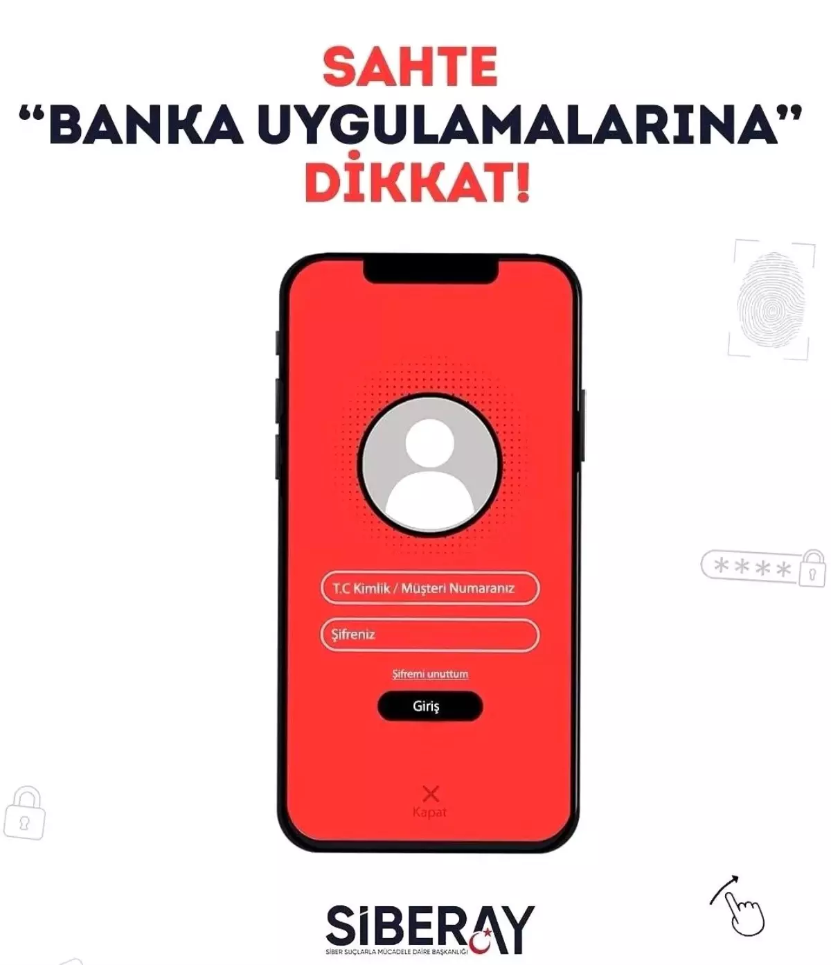 Bayburt\'tan Sahte Banka Uygulamaları Uyarısı