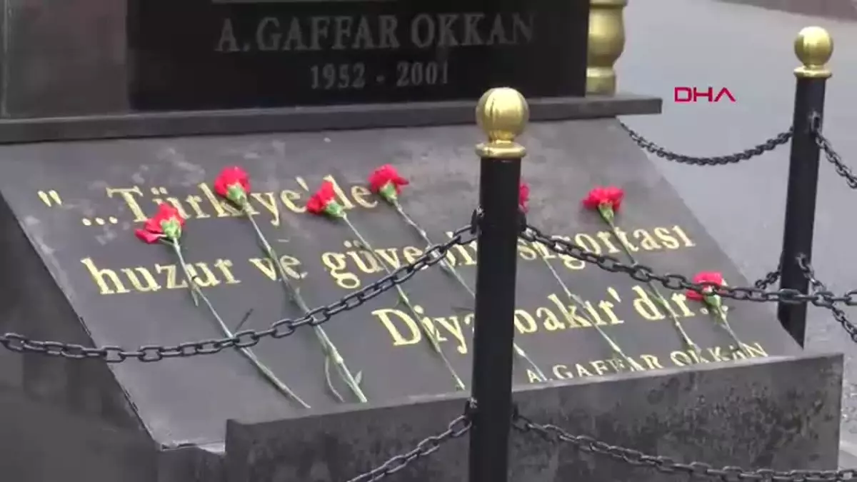 Şehit Emniyet Müdürü Gaffar Okkan ve 5 mesai arkadaşı anıldı