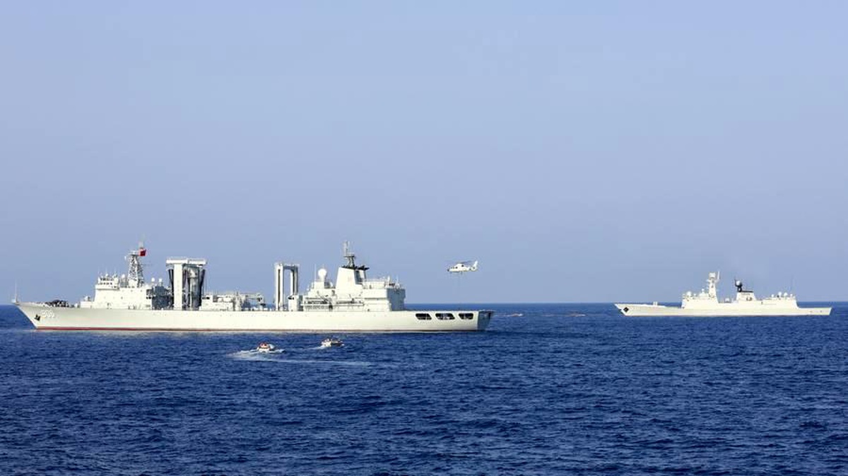 Çin Donanması 46. Filo Görevini Tamamladı