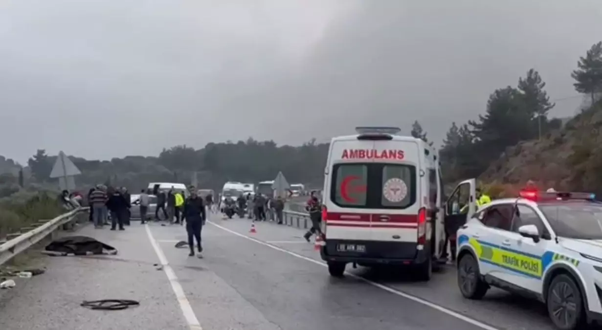 Söke\'de trafik kazası: 1 ölü, 2 yaralı