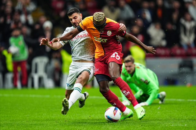 Galatasaray, Konyaspor'u 1-0 yendi