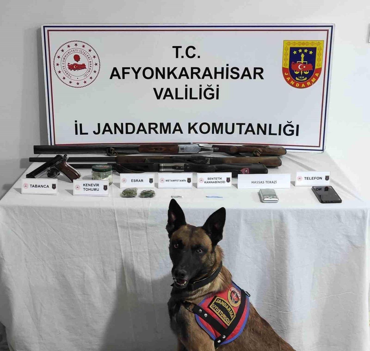 Afyonkarahisar\'da Uyuşturucu Baskını