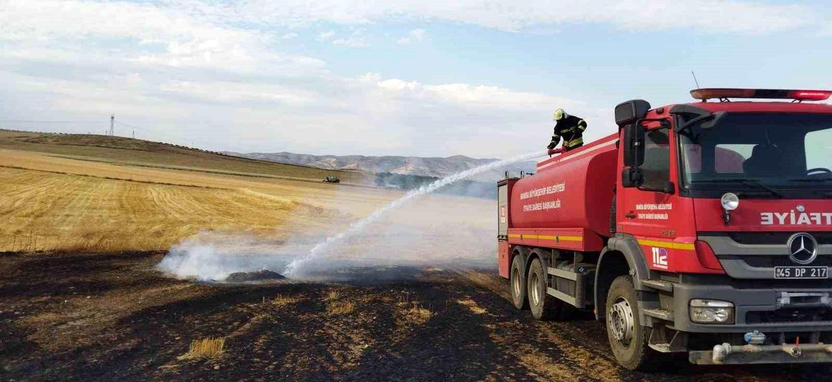 Manisa İtfaiyesi, 2023\'te 16 Bin 303 Olay Müdahale Etti