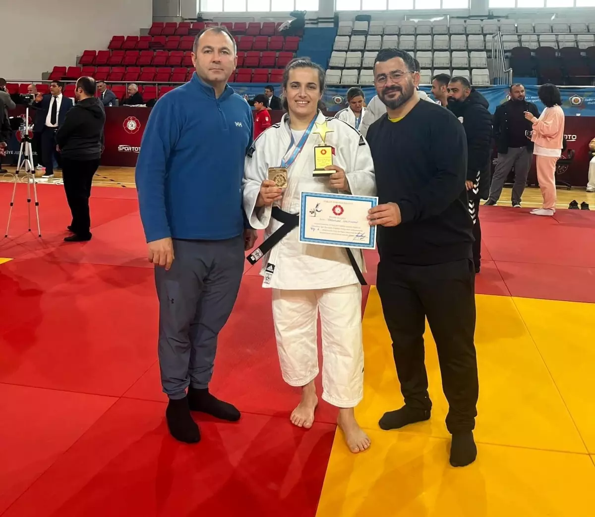 Yadigar Talayhan Türkiye Judo Şampiyonu