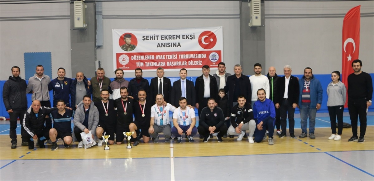 Of\'ta Şehit Ekrem Ekşi Ayak Tenisi Turnuvası sona erdi