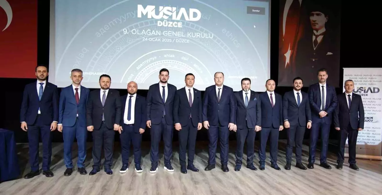 MÜSİAD Düzce\'de Genel Kurul Yapıldı