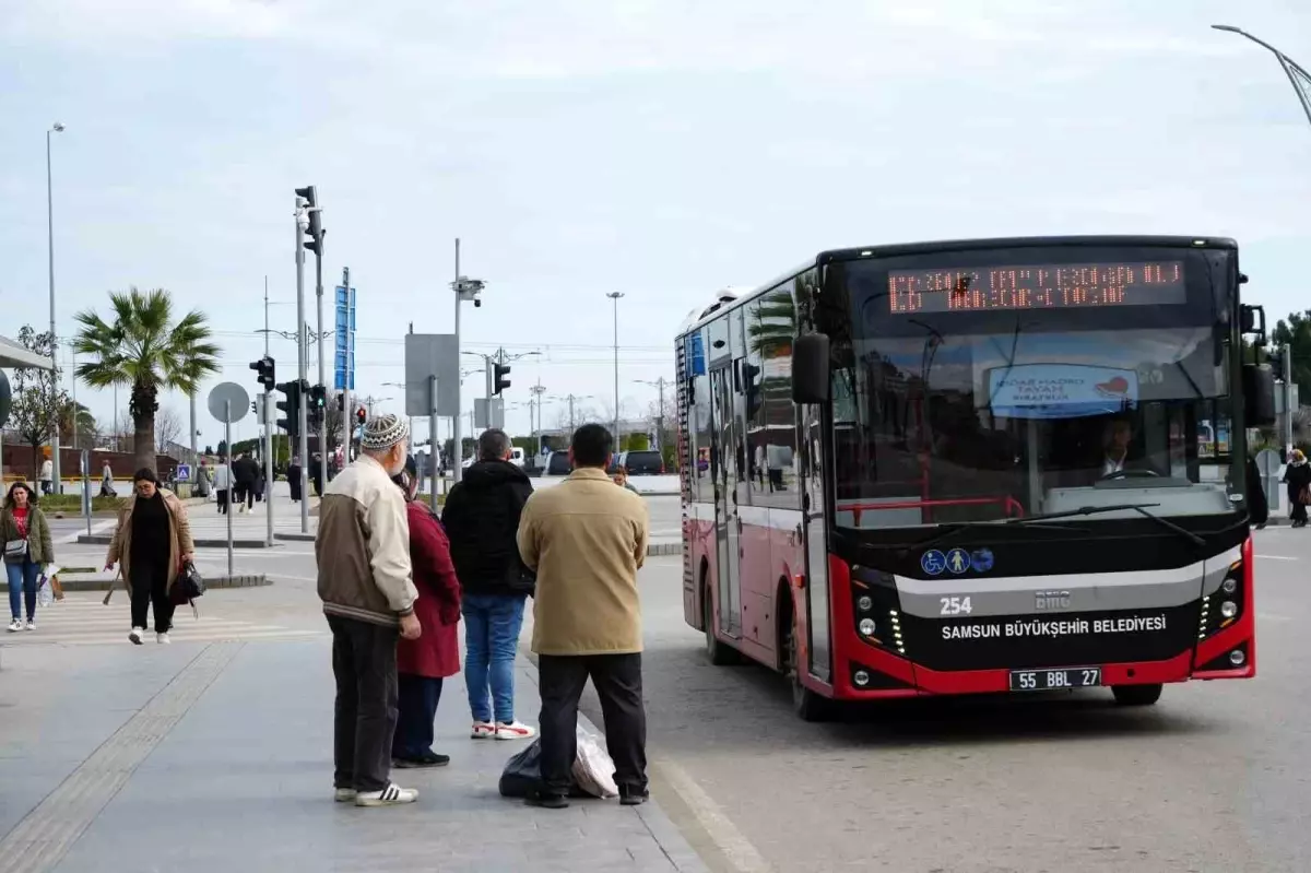 Samsun\'da Toplu Ulaşım Ücretlerine Yüzde 15 Zam