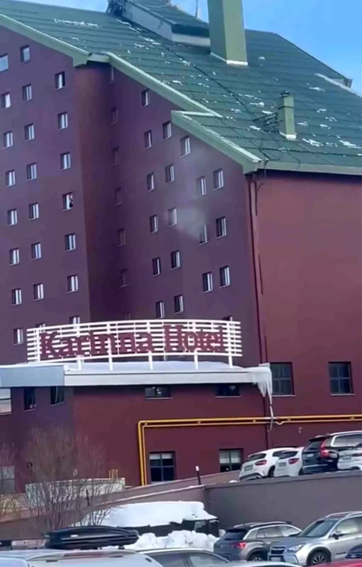 Uludağ\'da Otel Duman Alarmı