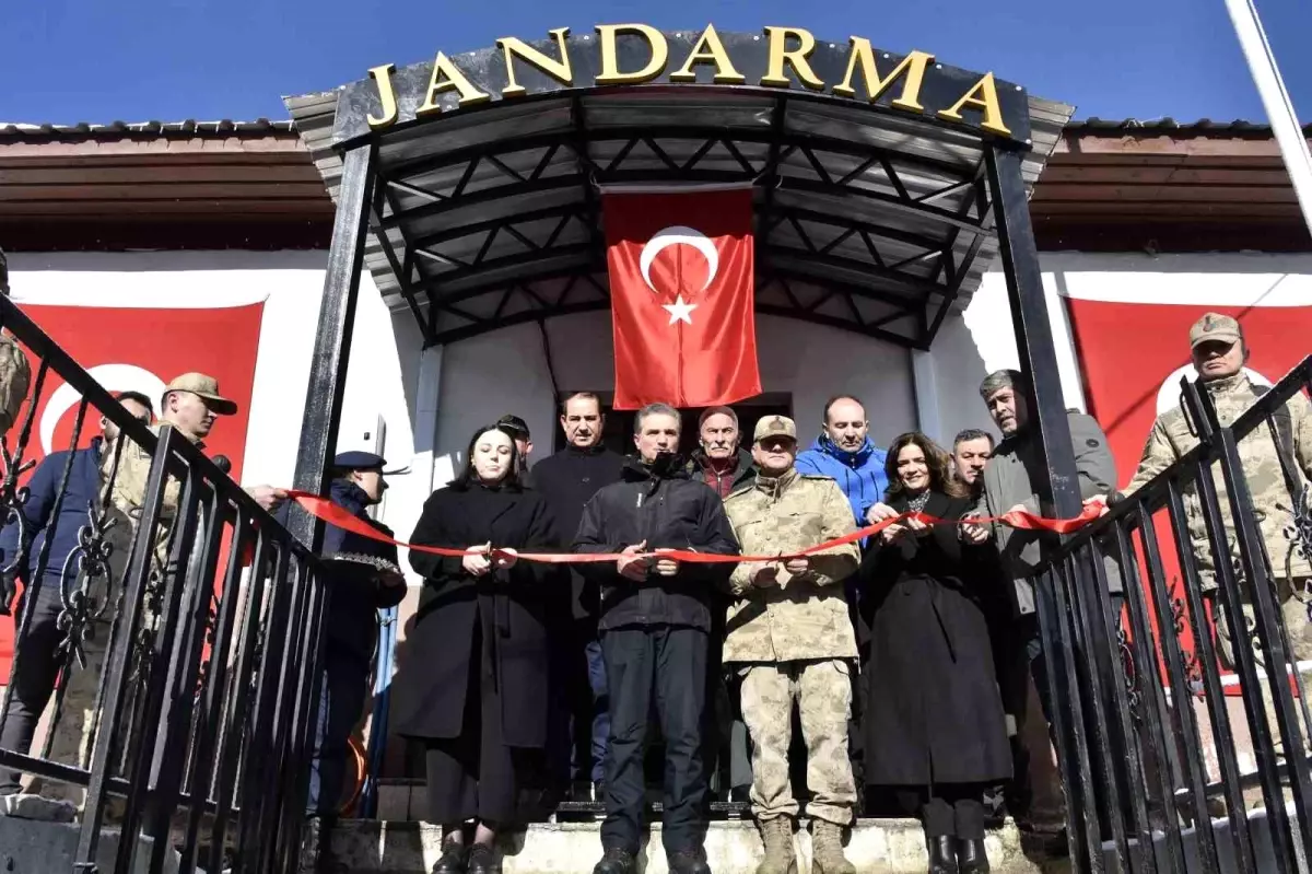 Zigana dağındaki Jandarma karakolu 20 yıl sonra yeniden açıldı