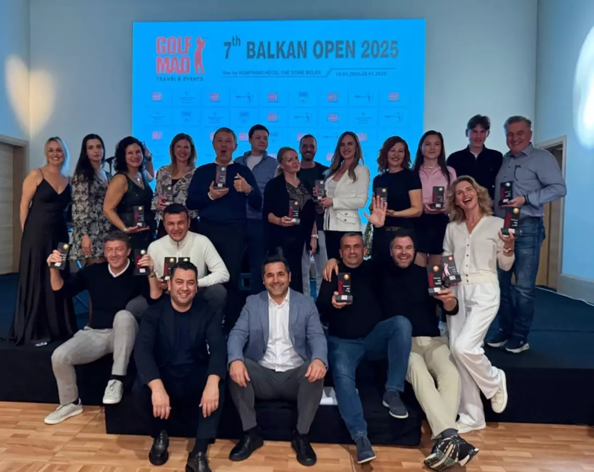 7. Balkan Open Golf Şampiyonası Antalya\'da Sona Erdi