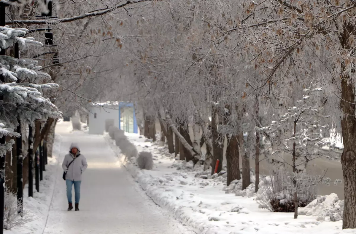 Erzurum\'da Soğuk Hava ve Buzlanma Etkili