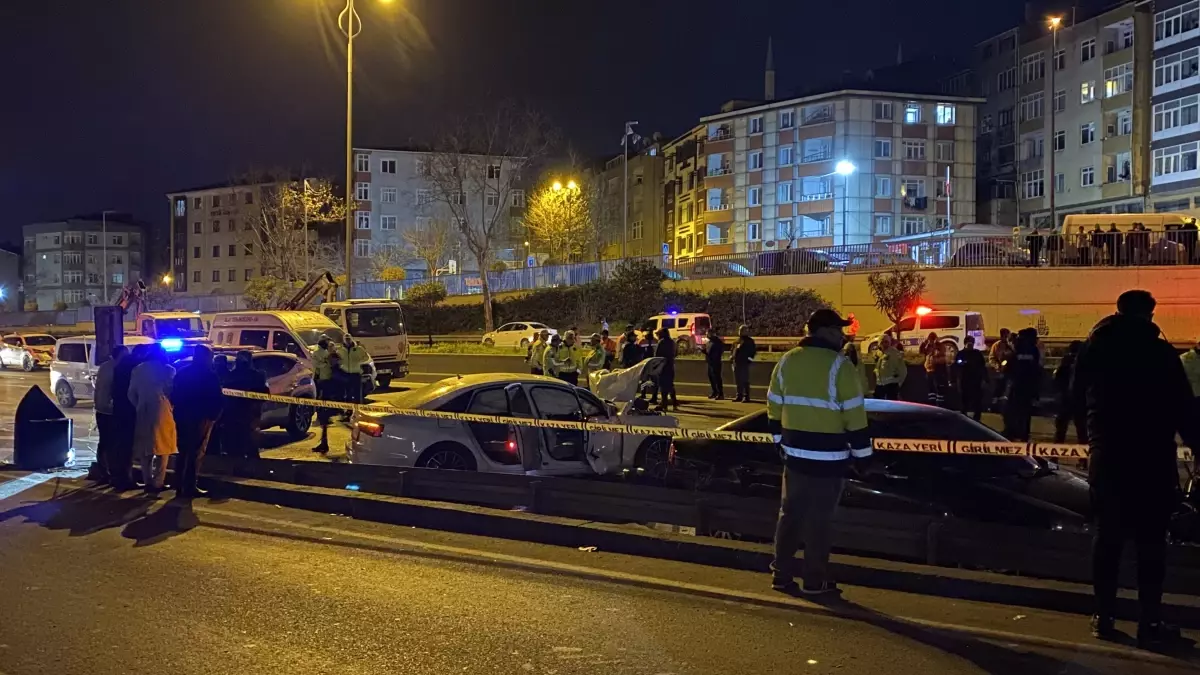 İstanbul\'da zincirleme trafik kazası: 1 ölü, 9 yaralı