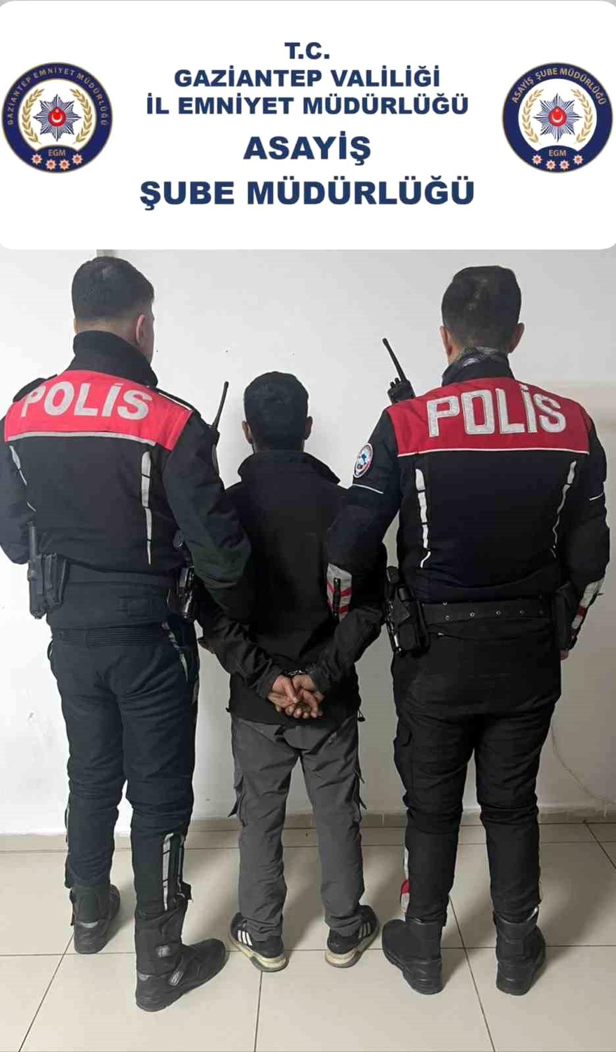 Gaziantep\'te Cinayet Zanlısı Yakalandı