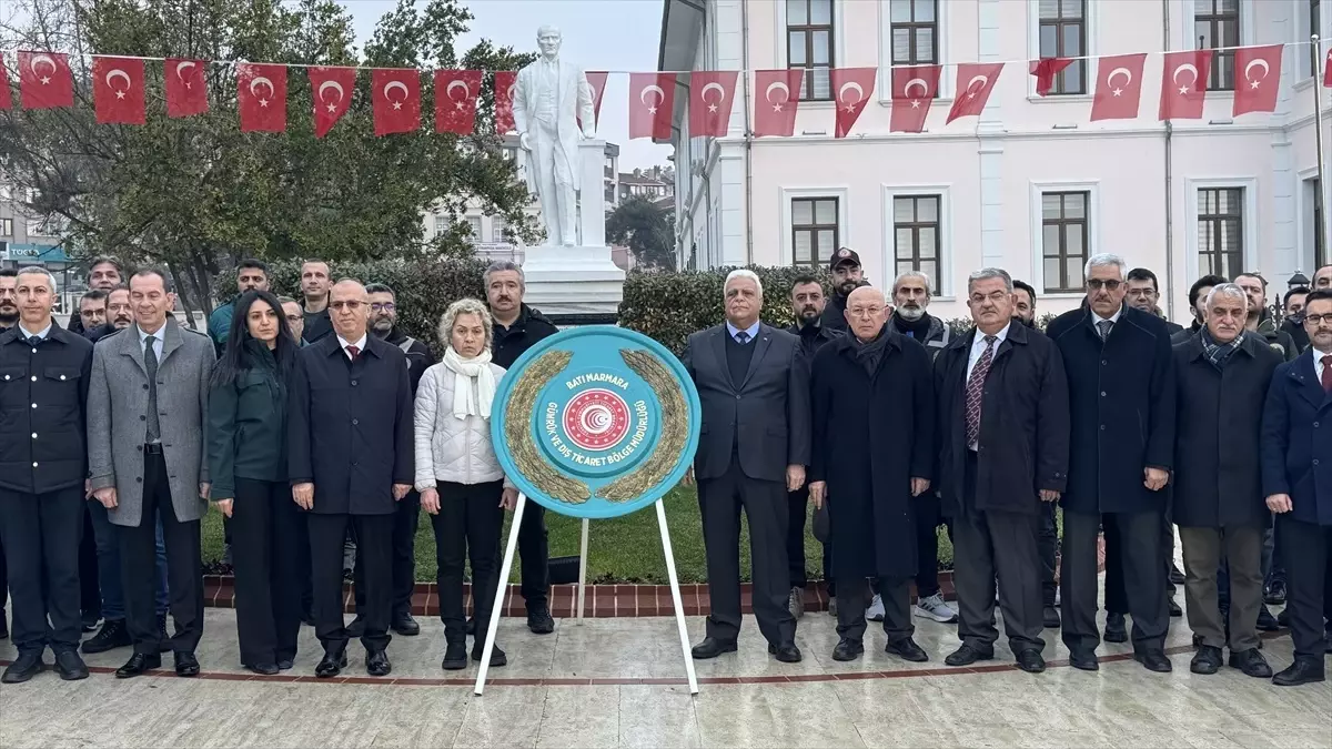 Dünya Gümrük Günü Töreni Tekirdağ\'da Yapıldı