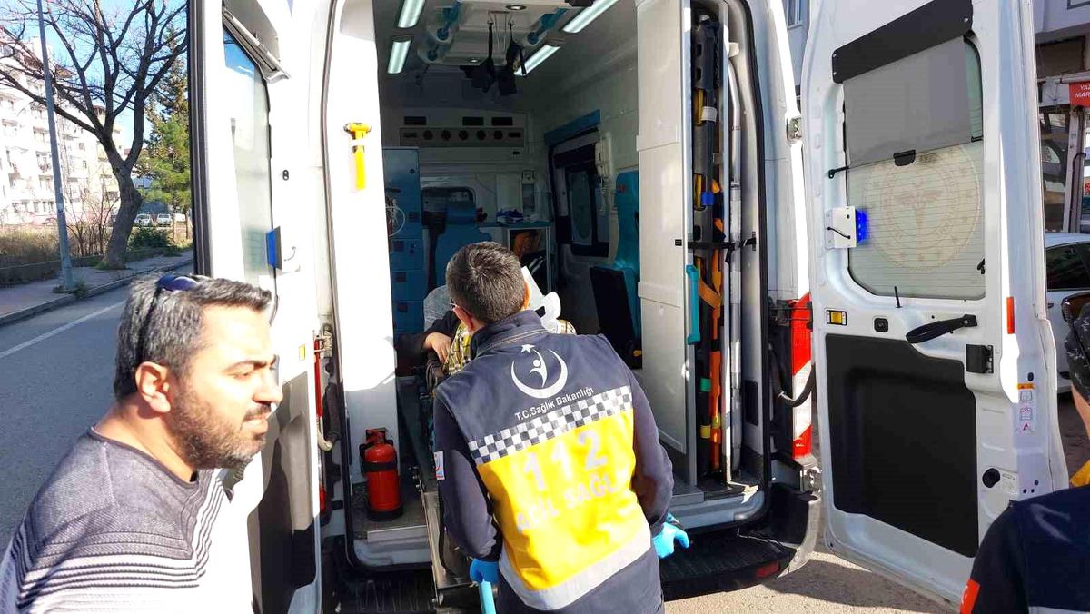 Samsun\'da Dolmuş Yaya Çarptı